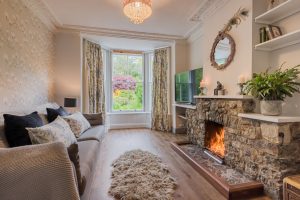 Stylish home interior living room